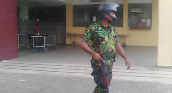 Prisoner Under Guard Shot in Kalutara Hospital